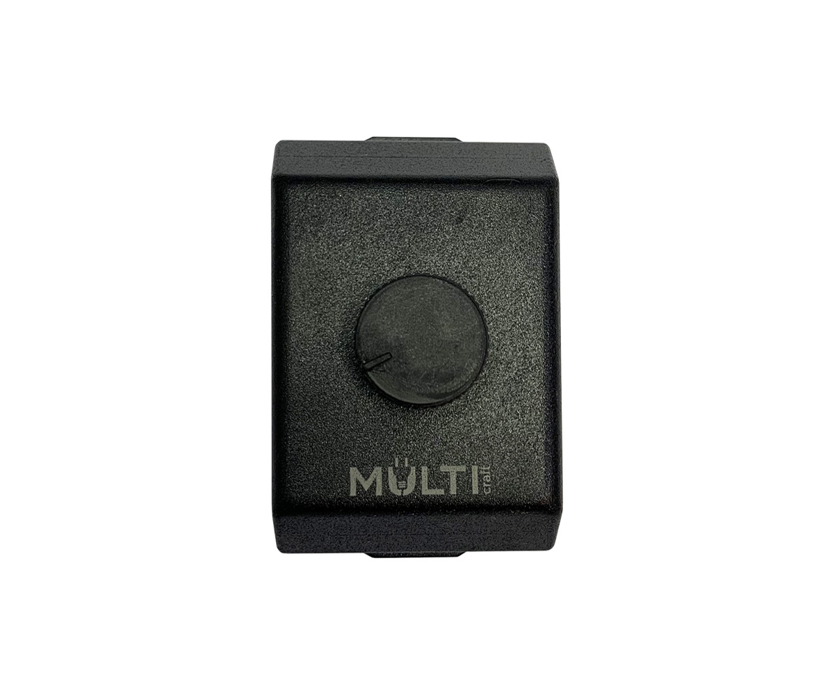 Controle Para Ventilador ou Dimmer Sobrepor Preto